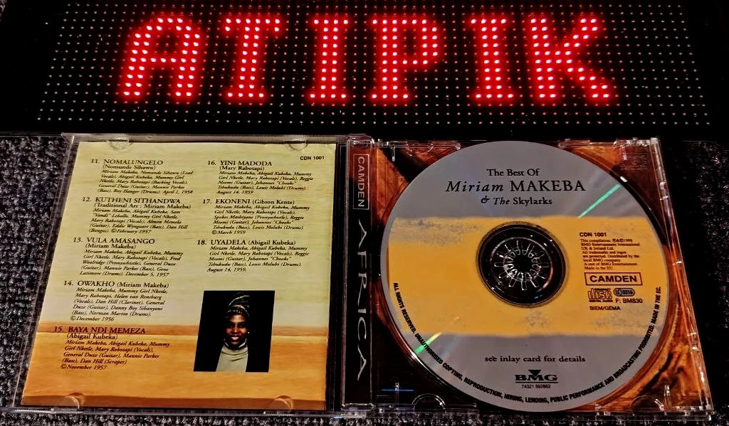 🌟 O indispensável best-of de Miriam Makeba & The Skylarks – Joia sul-africana rara! – photo 3